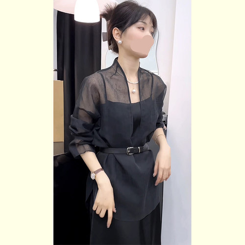 女装气质女神范御姐吊带套装裙