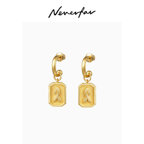 新款925银方牌NEVERFAR
