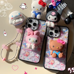 23plus防摔S23Ultra保护套 S24FE少女S23 创意磁吸卡通透彩三丽鸥适用三星GalaxyS25Ultra手机壳S25EDGE S24