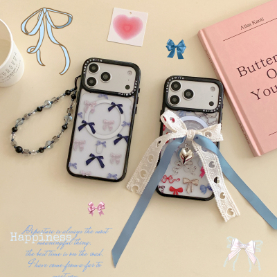 创意磁吸彩色蝴蝶结适用三星GalaxyS25Ultra手机壳S25EDGE/S24/S24FE可爱小众S23+/23plus防摔S23Ultra保护套