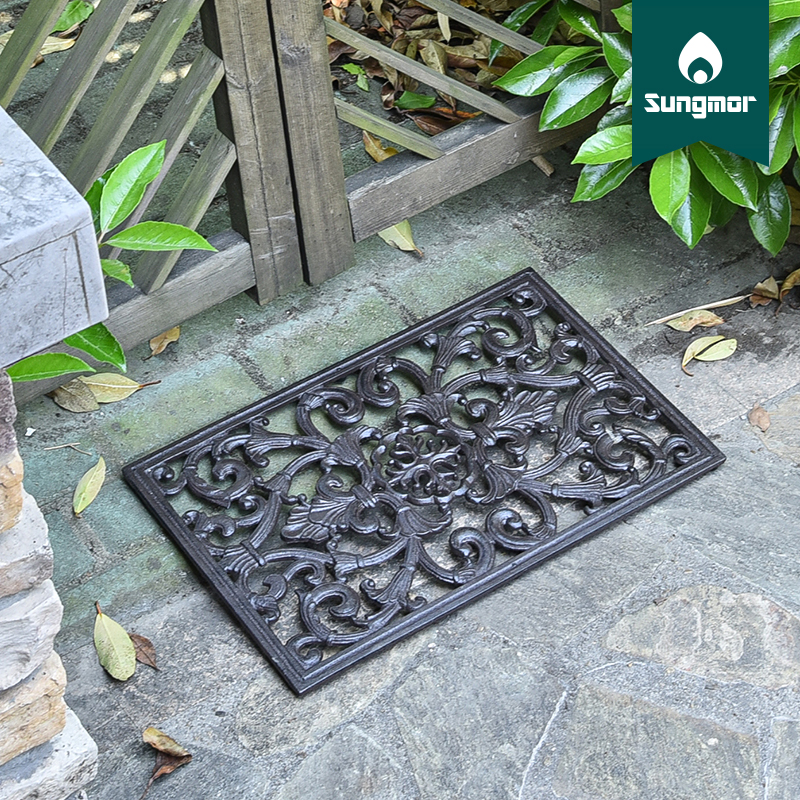Sungmor铸铁欧式庭院地垫