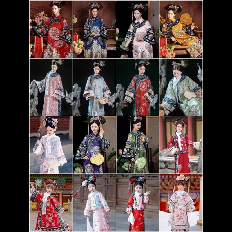 出租清朝格服装故宫拍照代