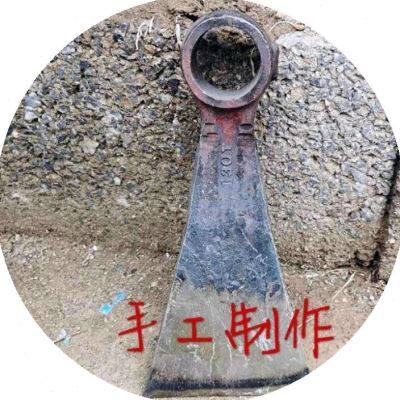 新品新款挖笋锄头能全钢汽车连杆锻打加宽镐头镢头农具刨树根坑i.