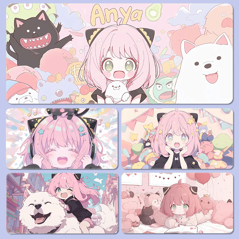 天然橡胶间谍过家家阿尼亚鼠标垫