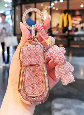 24款小鹏m03钥匙套g6新款小鹏p7+高级p5汽车女g3i壳g9扣X9卡片女