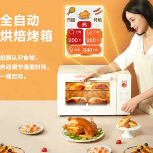 悠智AK智能电烤箱家用小型全自动控温30L升大容量多功能烘焙机