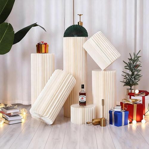 婚庆甜品台罗马柱订婚生日装饰