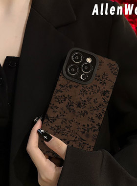 复古夜莺花语适用三星s25ultra手机壳25edge新款a73全包a21防摔A03s硅胶a20s女a14创意a33个性a55小众a21高级