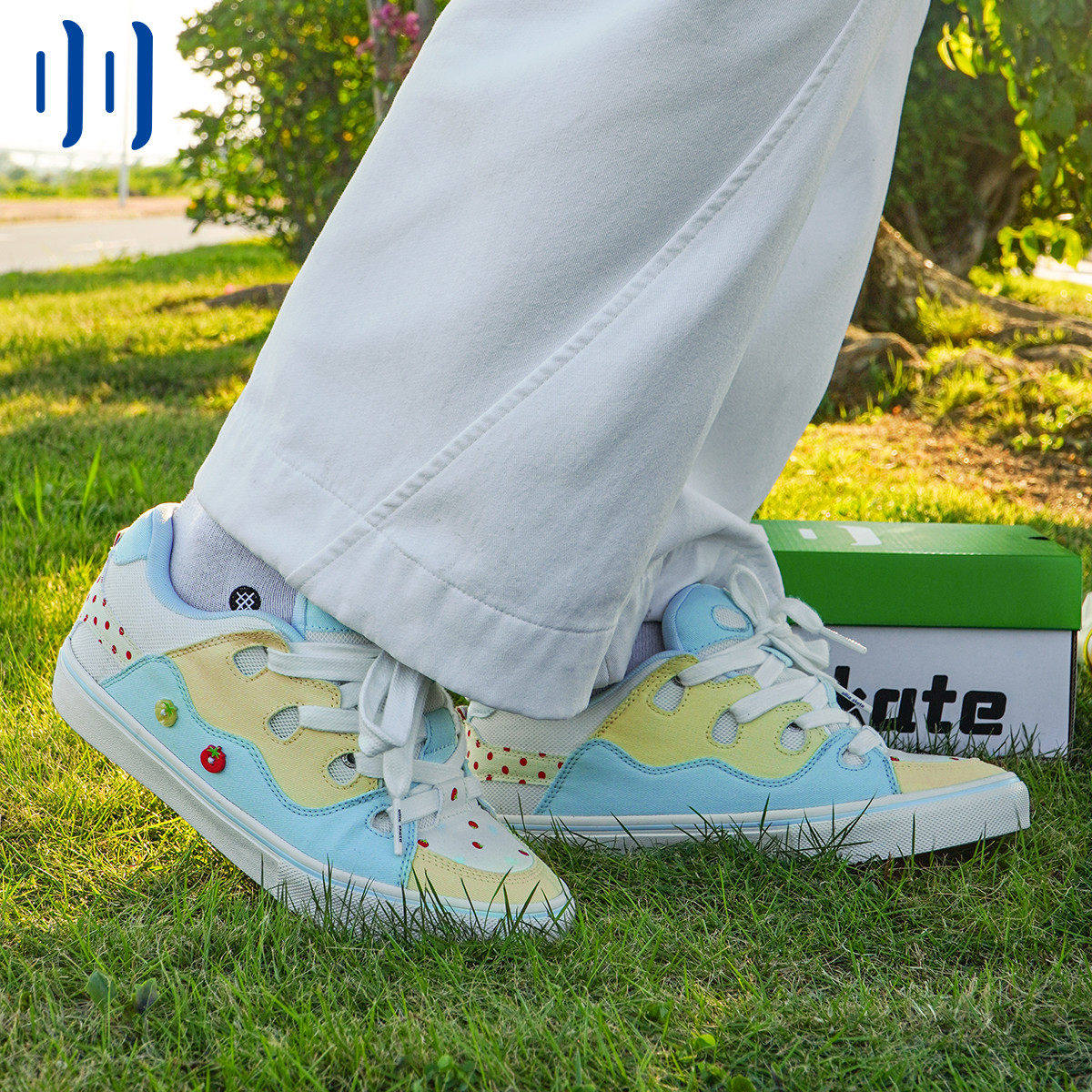 顽刻官方面包鞋小番茄配色BAKE复古休闲百搭男女国潮滑板鞋,流行男鞋,休闲板鞋,淘宝优惠券,粉丝福利购,淘宝优惠卷