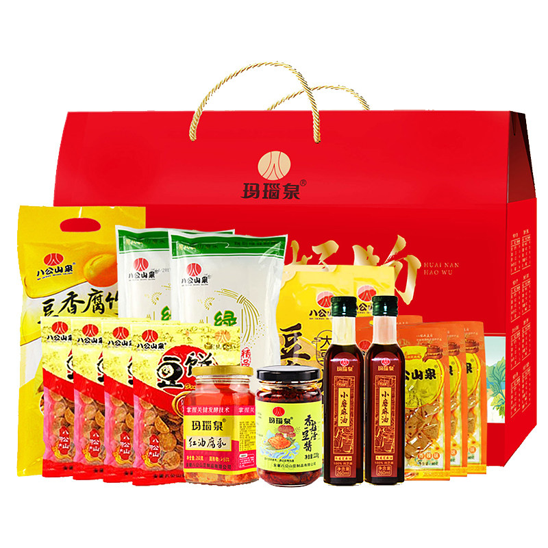 八公献礼八公山泉豆制品玛瑙泉豆腐乳礼盒安徽淮南特色伴手礼