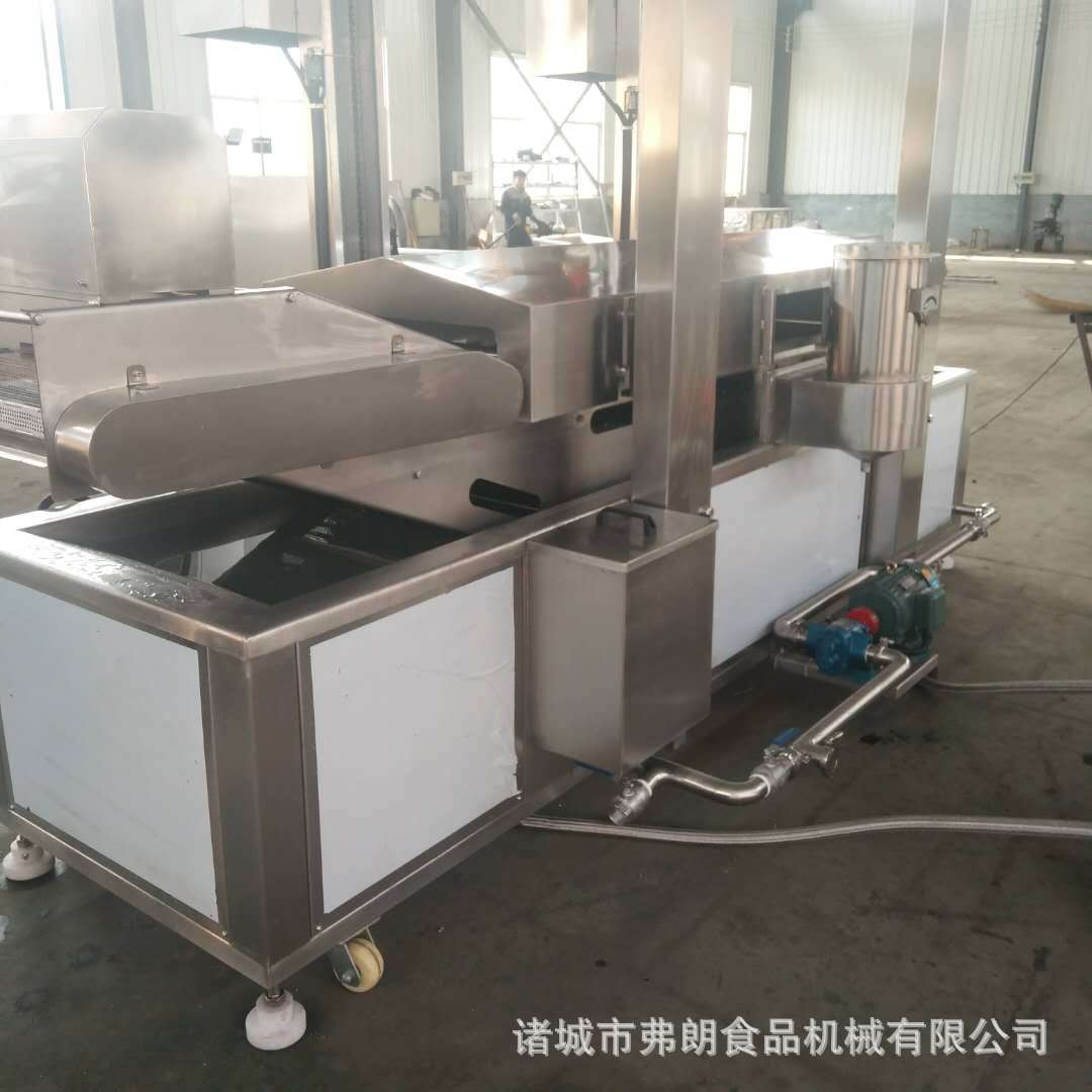 薯片土豆块油炸流水线 包浆豆腐油炸流水线 香酥带鱼油炸流水线