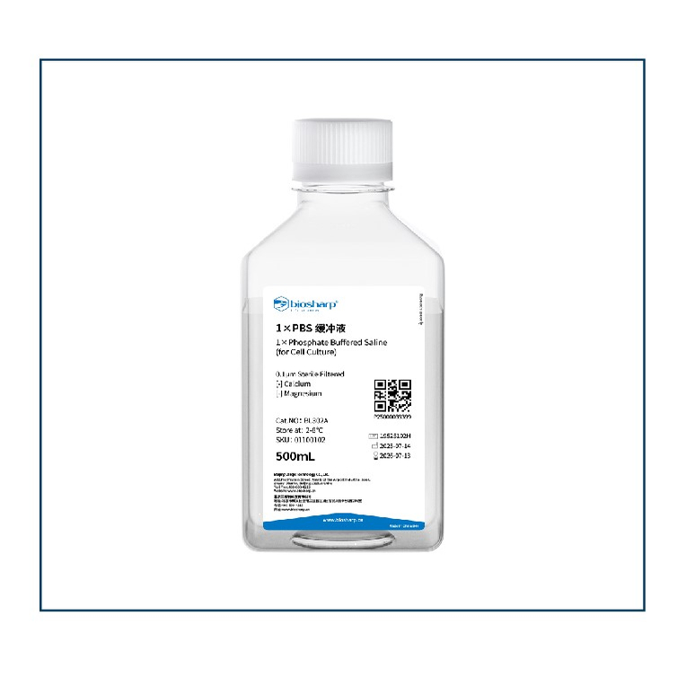 特价PBS缓冲液Biosharp500ml