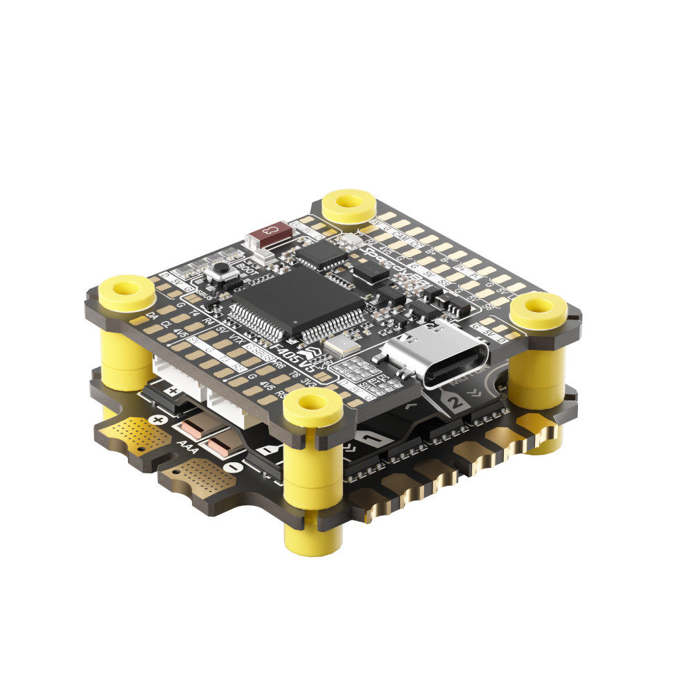 SpeedyBee F405 V5 55A uçuş nəzarətçisi və 4-ü-1 ESC dəsti