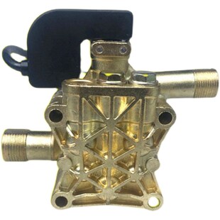 精选家用全自动手提式高压清洗机泵头洗车机洗车器泵头总成配件22