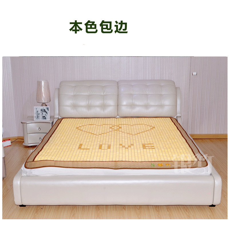 麻将凉席1.8m床单双人1.5米1.2竹席麻将席折叠学生宿舍床席子凉席