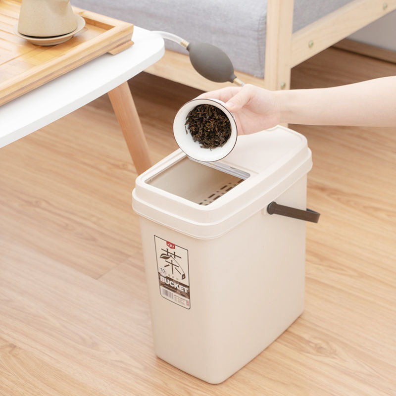 日式茶水桶废水桶茶桶茶渣桶茶具配件茶桌茶几茶水分离装水垃圾桶