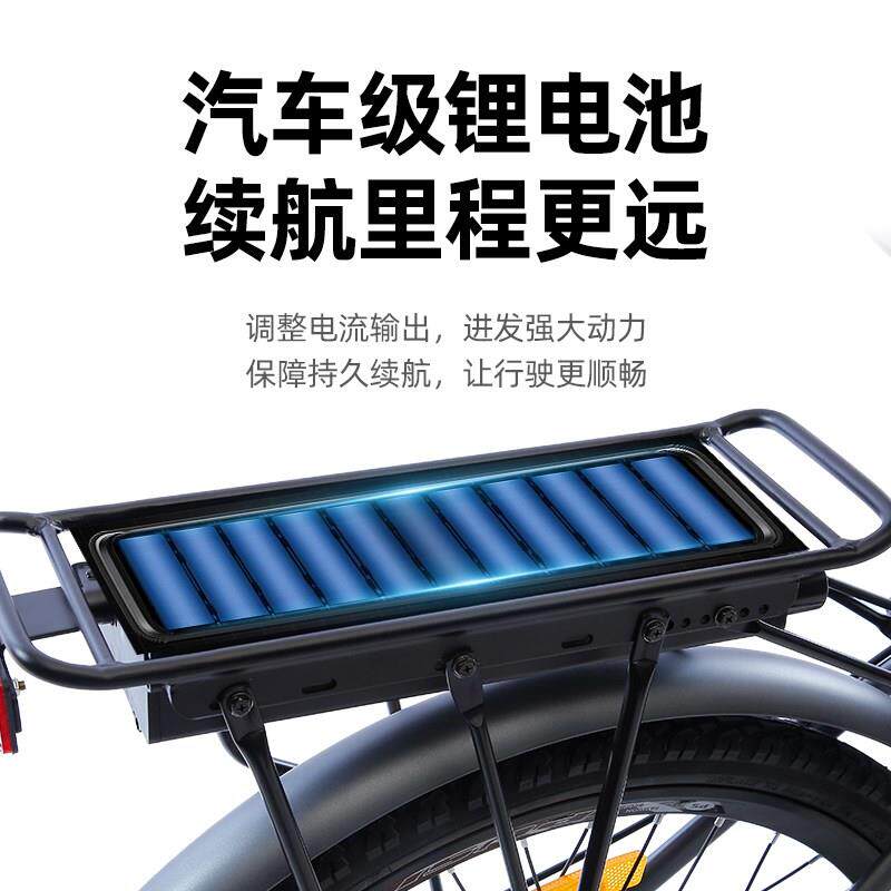 锂电助力b自行车力矩传感10AH续航68公里城市通勤男女款助力自行