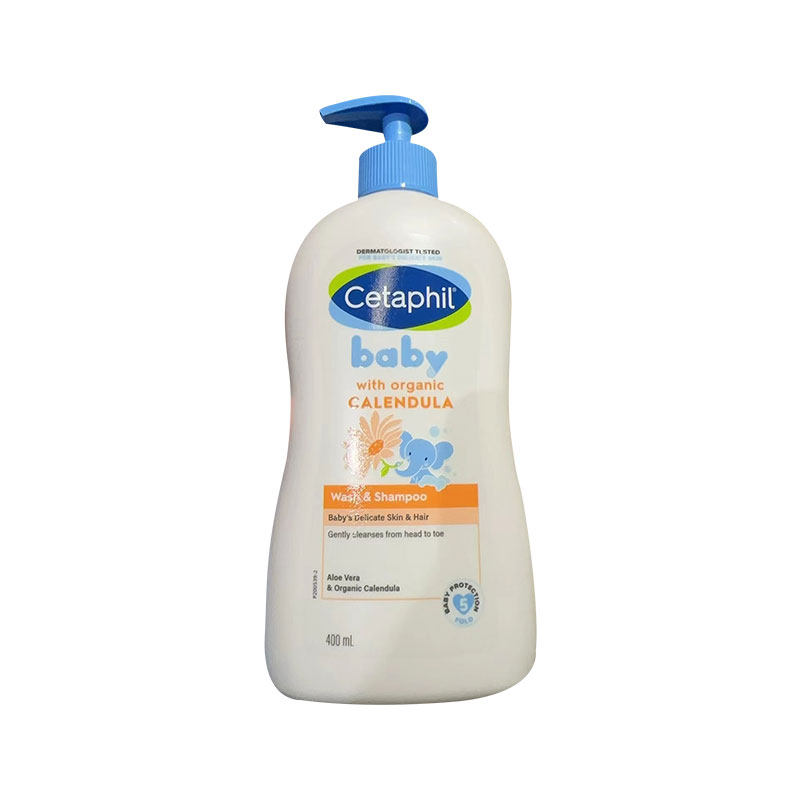 Cetaphil丝塔芙儿童沐浴露洗发水二合一婴儿宝宝乳液400ml