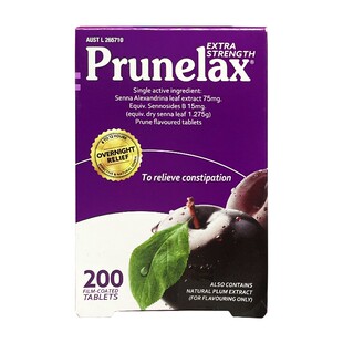 澳洲Prunelax番泻叶植物西梅片温和缓解 秘通肠促排便系列