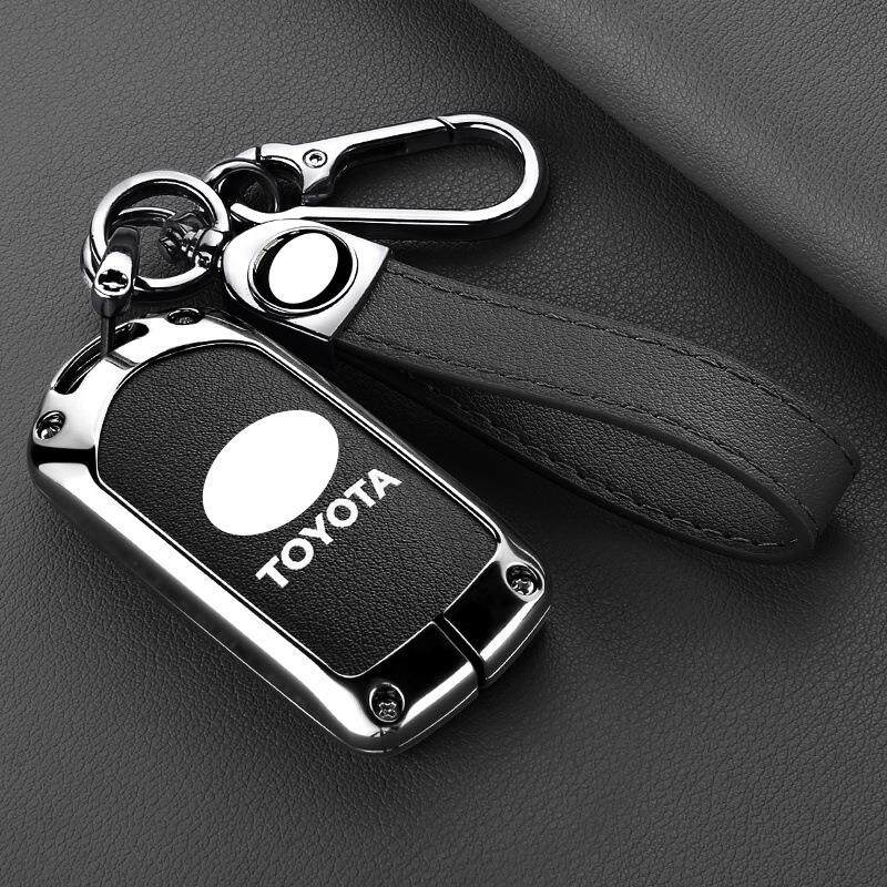 适用2008年09/10/11老款田丰汉兰达凯美瑞逸致钥匙包雅力士金属套