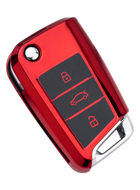 专用大众速腾车钥匙套朗逸plus途观l宝来探岳x高尔夫凌渡途岳套扣