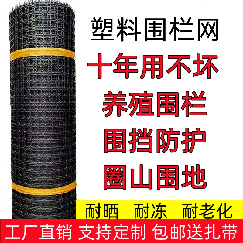 加厚塑料围栏网格拦鸡鸭户外家用鱼塘防护果园菜地特厚养殖玉米网