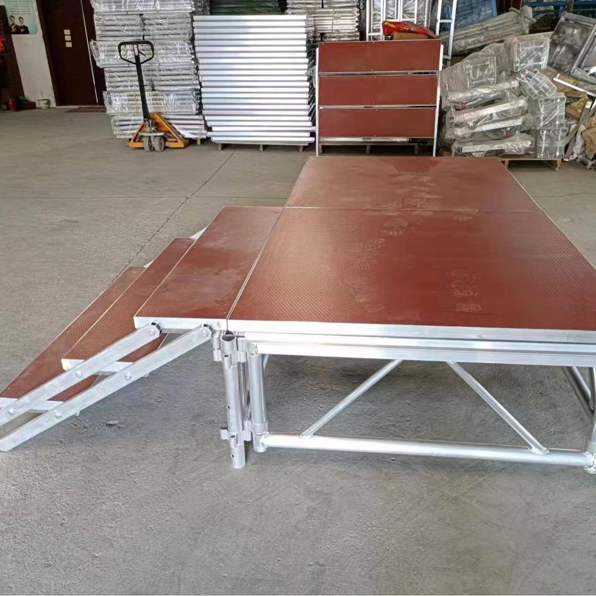 演出活动婚庆舞板台舞台架子合舞台简易铝快金装户外桁架t台展会