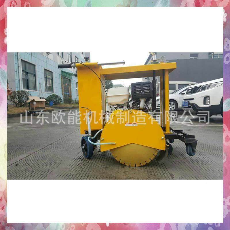 井盖方切圆838机 手推式盖割缝机切割机 率操作便  适井用