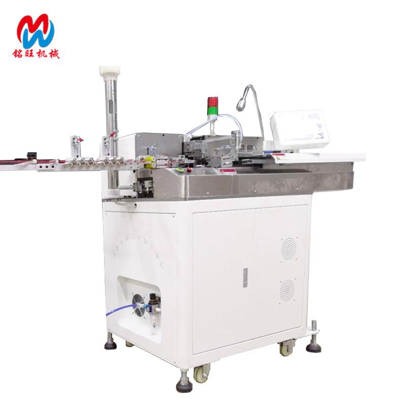 698锡厂家全自动双头扭线沾端锡机电子线裁线剥皮浸锡机两头沾上