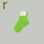 薄款 ArborTree 宝宝夏季 橡筋除外 中袜袜子透气 100%天然有机棉