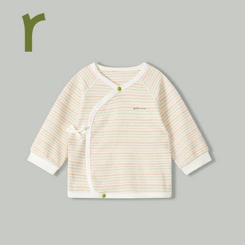 宝宝春秋有机棉哈衣上衣