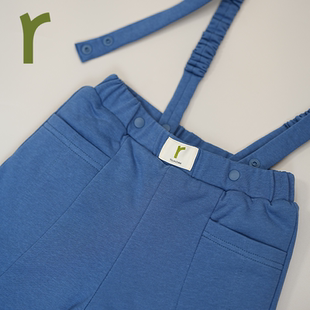 ArborTree 天然取材的宝宝冬季背带加厚棉裤（有机棉）保暖亲肤