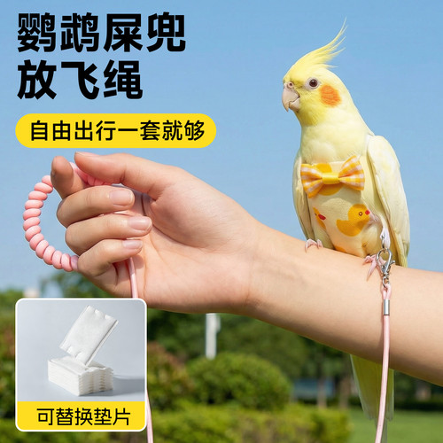 鹦鹉放飞服屎兜尿不湿粪兜遛鸟