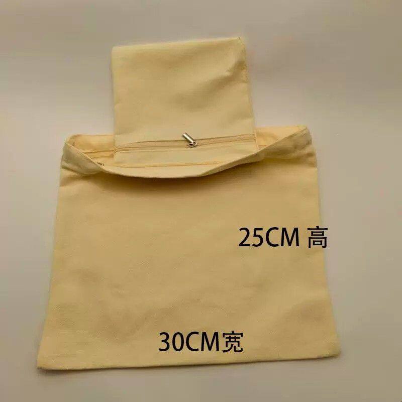 手工编织包内胆手工包内衬内袋内胆包拉链袋纯色大包布袋