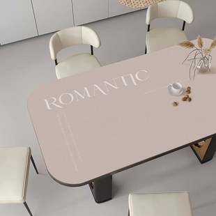 精选现代简约风大圆角桌垫客厅茶几防油防水防烫可裁剪pvc桌布长