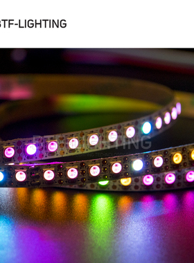 精品SK6812/WS2812B窄板宽4MM5MM全彩led灯条3535贴片5V幻彩灯带
