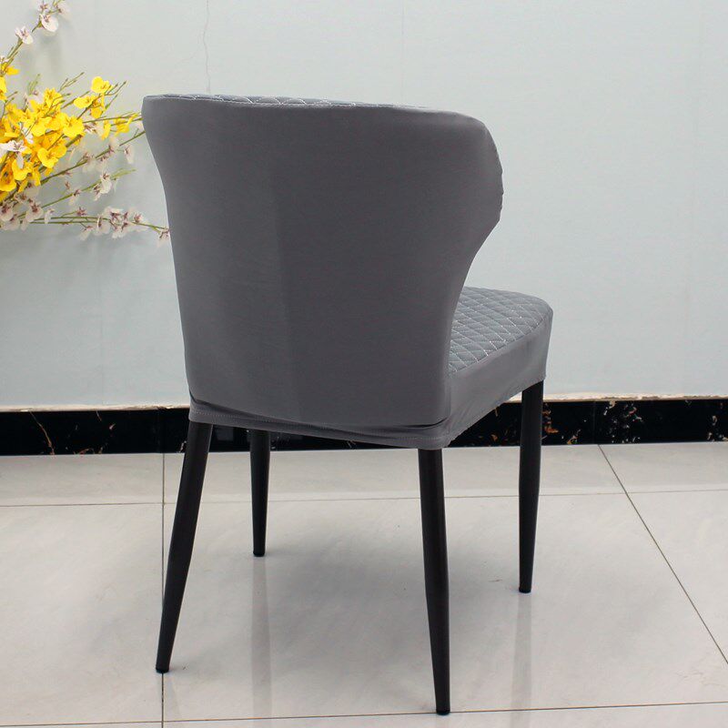 餐桌椅子套罩异形轻奢简约现代凳子罩套座椅套罩靠背保护套高级感