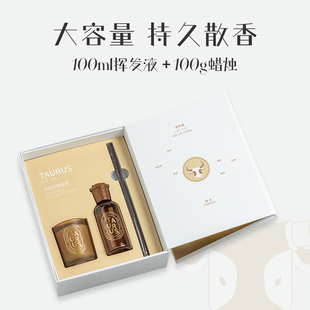 精选嗅觉星球香薰蜡烛礼盒女生日礼物大豆蜡十二星座香氛摆件高档