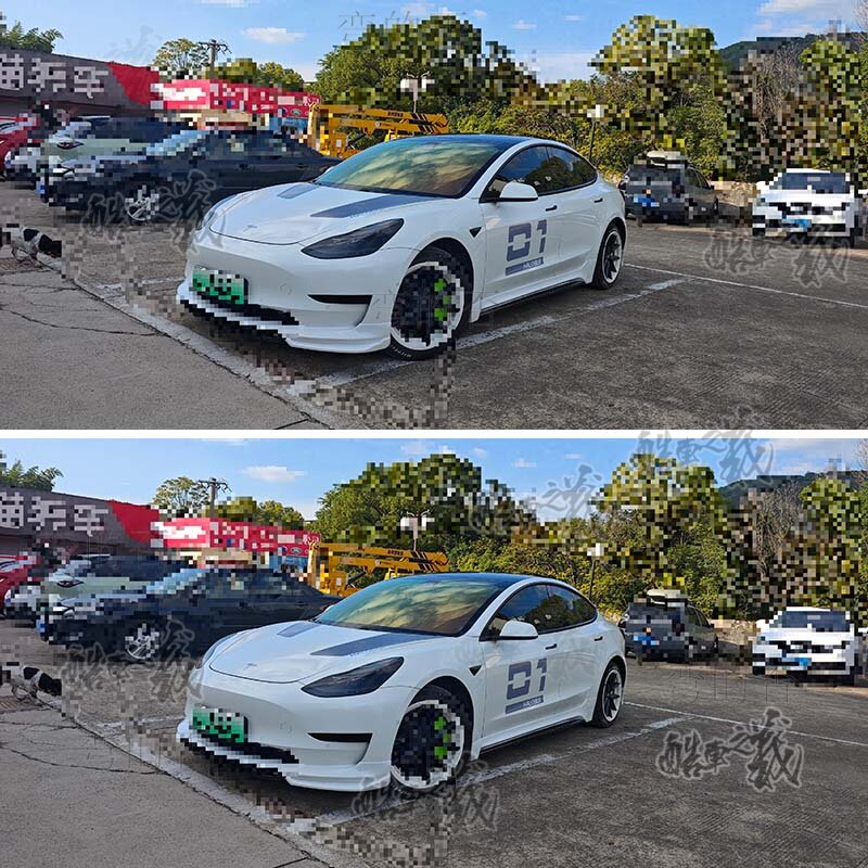 适用特斯拉model3Y车贴迈腾B8车身装饰蔚来ET5T车身贴纸拉花