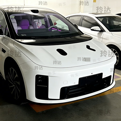 适用理想mega机盖表情包车贴纸i8 i6 L9L6L7个性腾势D9引擎盖拉花