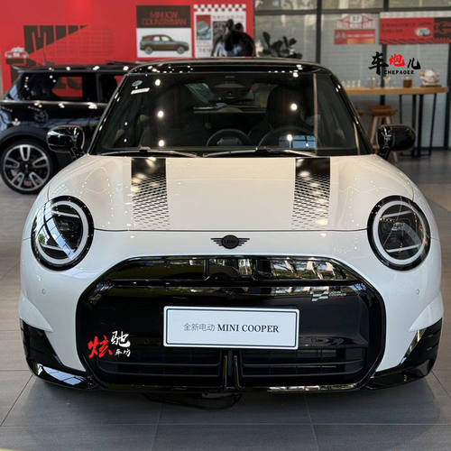 适用宝马mini cooper J01赛车手改装个性引擎盖车贴纸F55机盖拉花