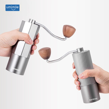 umimile便携式手动磨豆机咖啡研磨机家用手摇磨豆器调粗细不锈钢