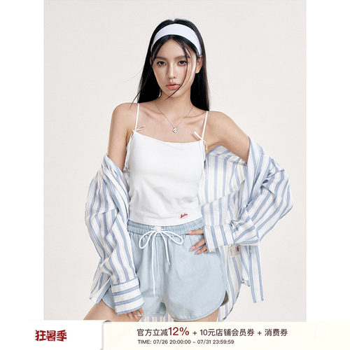 Liilou自带胸垫内搭吊带