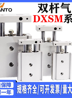 长拓型双轴双杆气缸DXSL/DXSM10X10X15X20X25X30X40X45X50X75X100