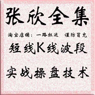 张欣短线K线波段实战操盘技术大全集