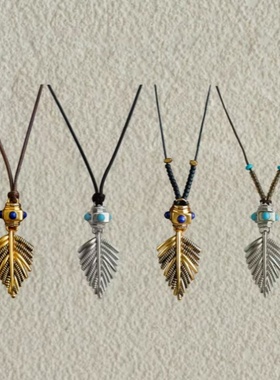 2025秋季新款摇曳棕榈长项链