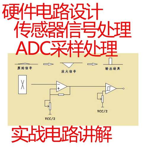 硬件电路设计视频教程传感器信号处理小信号处理放大原理驱动调试