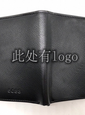 包邮真牛皮公发配发正品执勤钱包配发品安保警示头层牛皮黑色钱包