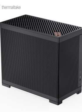 TT机箱TG100 电脑主机桌面迷你机箱matx支持240水冷Type-C接口