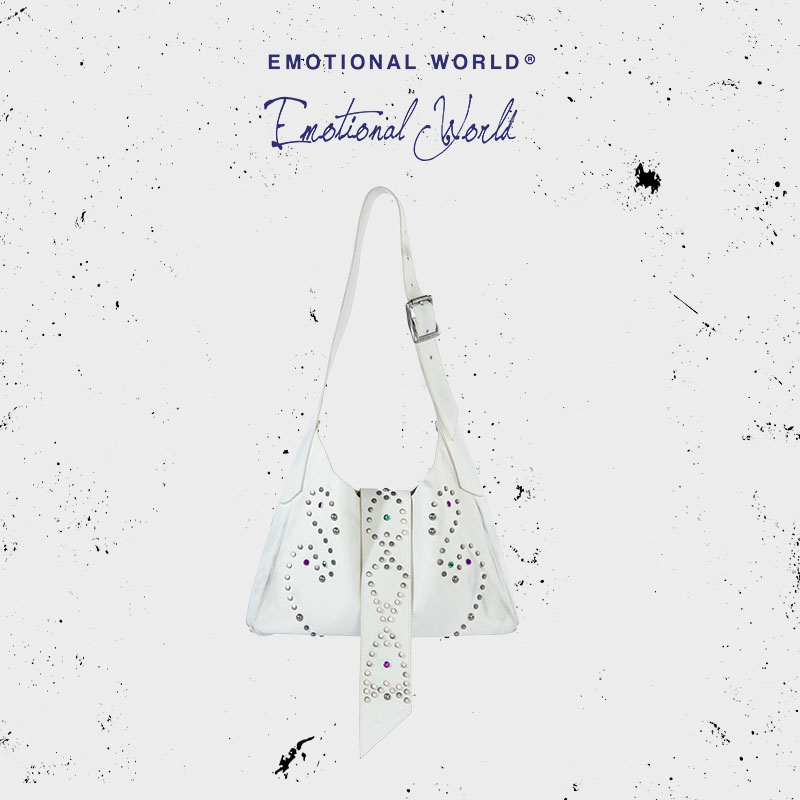 Emotionalworld皮质铆钉机车包